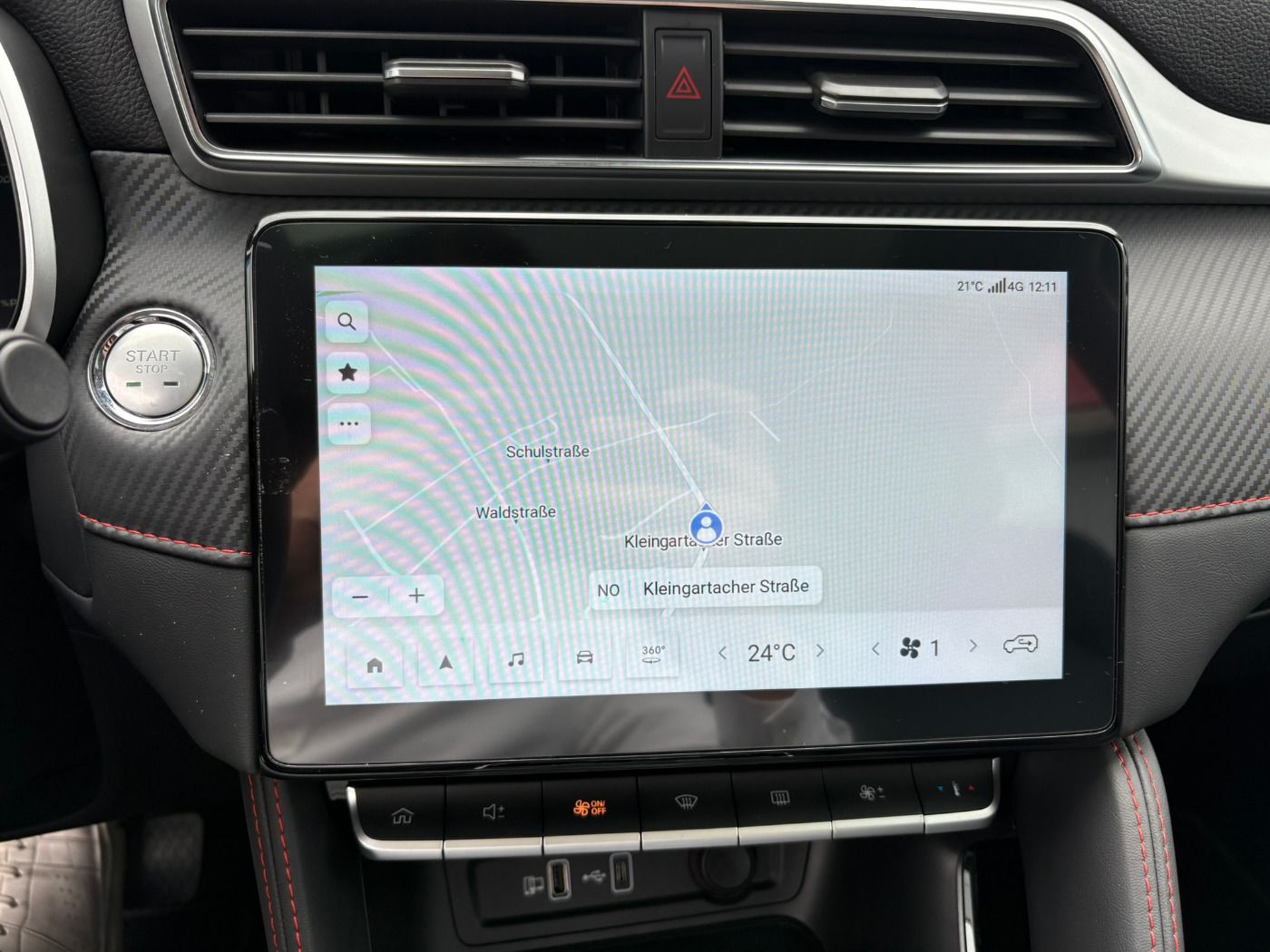 Fahrzeugabbildung MG ZS EV 51 kWh Luxury Panoramadach Ledersitze